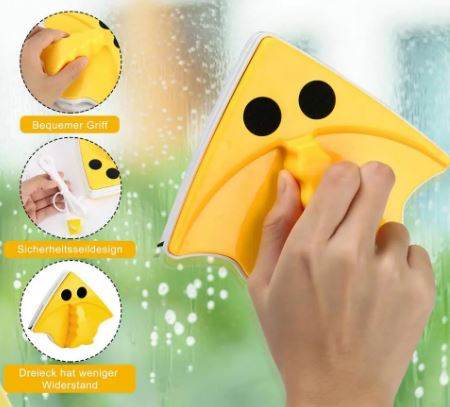 Magnetic Double Sided Glass Cleaner - DMC Wholesale