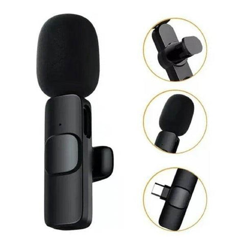 Wireless Lapel Microphone - Alt View
