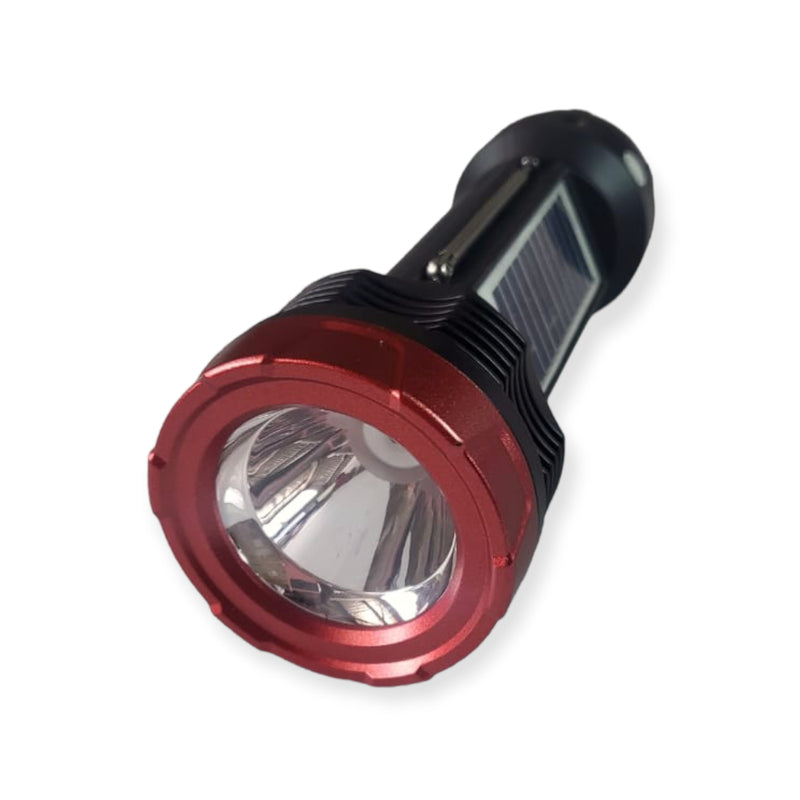 Solar Panel FM Radio Speaker Outdoor Flashlight