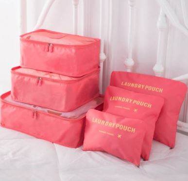 Travel Organiser Set (6pcs)