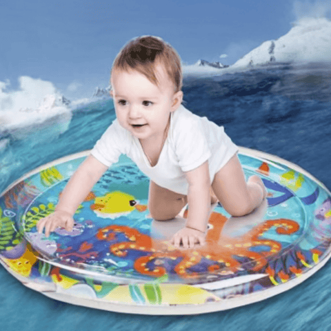 Baby Crawling Water Mat - Alt View