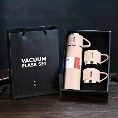 Vacuum Flask set (Pink) - DMC Wholesale