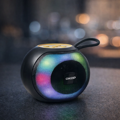 Aurora Glow Bluetooth Speaker - Alt View