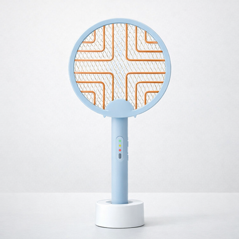 Round Design Electric Mosquito Swatter - Alt View