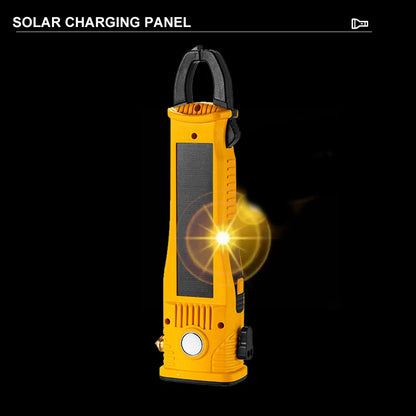 High Lumen Super Bright Solar Emergency Flashlight