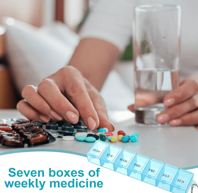Weekly Pill Organiser (7 Compartment) - DMC Wholesale