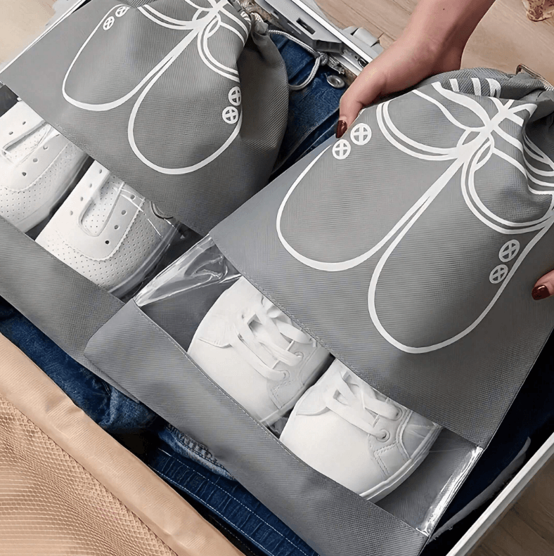 Travel Shoe Bag Combo (6 pcs) - DMC Wholesale