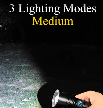 Ultra Bright High Lumens LED Flashlight (16.5cm) - DMC Wholesale