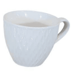 Porcelain Coffee or Tea Cups with Porcelain Saucers (12pcs)(180ml)(Design3)