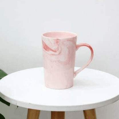Marble Effect Cup (400ml) - DMC Wholesale