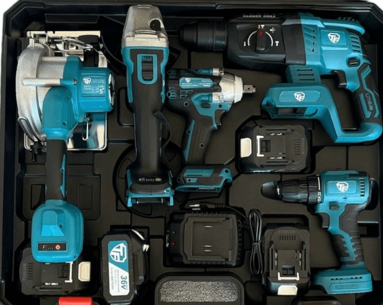 Generic Power Tool Kit Set (68V)(2 Batteries) - DMC Wholesale