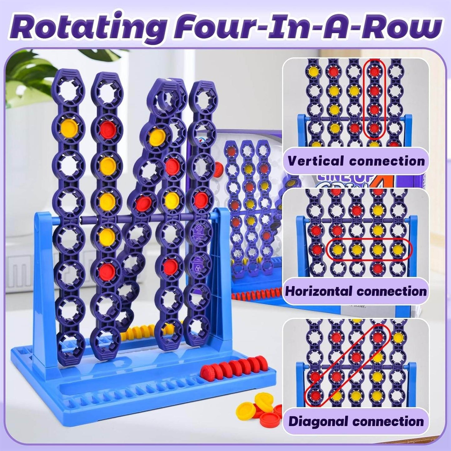 4 In A Row Connect Family Game - DMC Wholesale