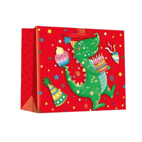 Dinosaur Gift Bag (Medium) - Alt View