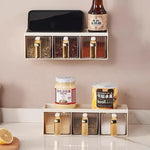 Wall And Counter Spice Box (3 Compartment)
