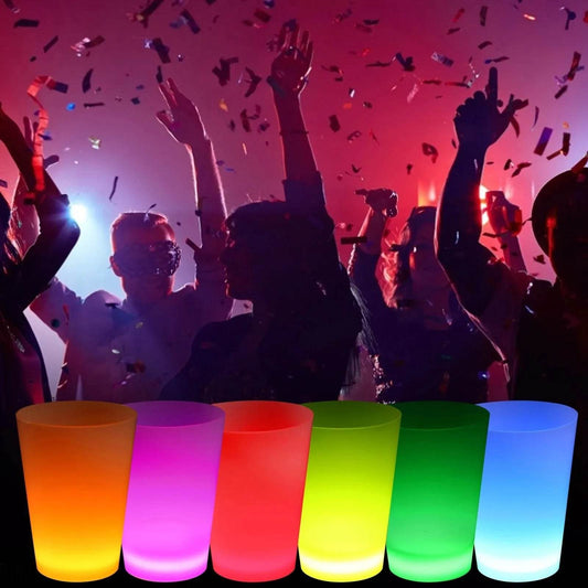 Automatic Flashing Drinking Glasses (350ml)(6 pcs) - DMC Wholesale