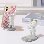 Bear Sculpture Mobile Phone Stand