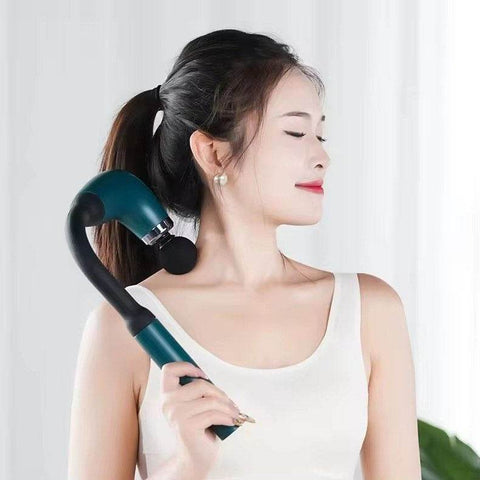 Deep Tissue Massage Gun With Upgraded Extension Handle - Alt View