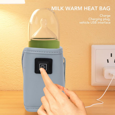 Insulated Bottle Cover Warmer - Alt View