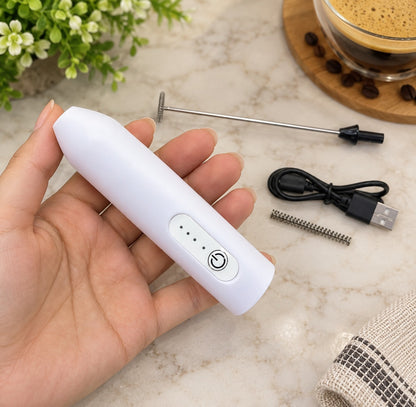 Mini Coffee Mixer – Rechargeable Milk Frother