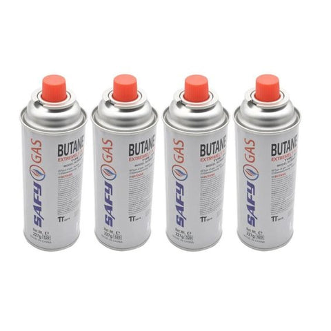 Butane Gas Canisters (227g)(4 pcs) - Alt View