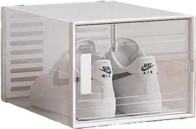 Interlocking Stackable Shoe Storage Box Organiser