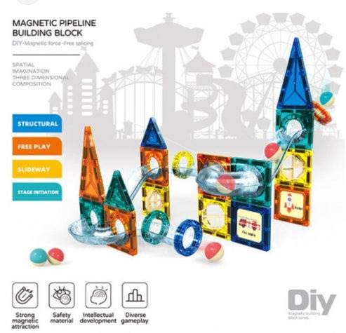 Magnetic Building Blocks (73 pcs)