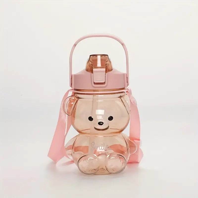 Large Capacity Cute Bear Water Bottle (1.4L) - DMC Wholesale