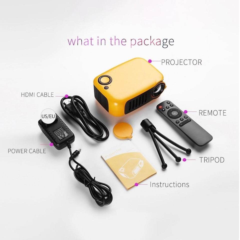 A2000 Portable Projector - DMC Wholesale