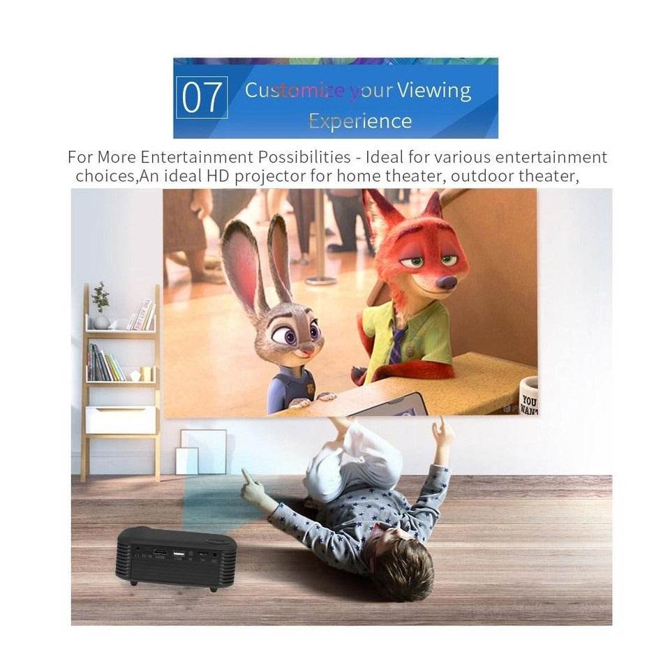 A2000 Portable Projector - DMC Wholesale