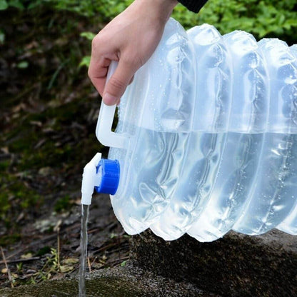 Collapsible Water Container with Spigot (5L) - DMC Wholesale