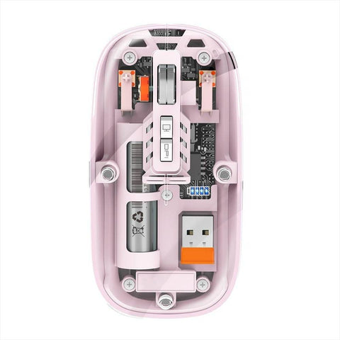 Transparent Wireless Mouse - Alt View
