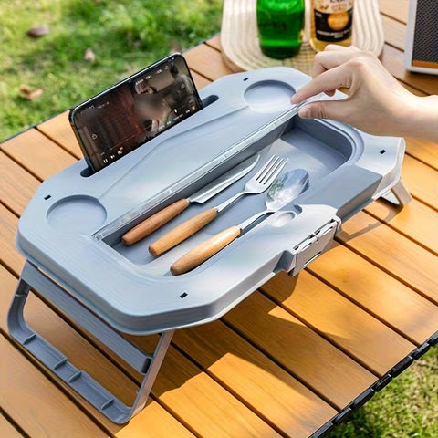 3in1 Collapsible Picnic Basket, Basin And Table - Alt View