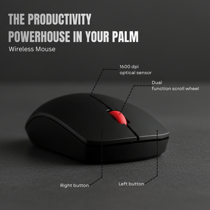 Mini Wireless Optical Mouse