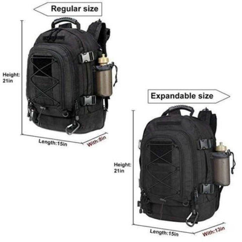 Outdoor Camo Tactical Backpack - Alt View