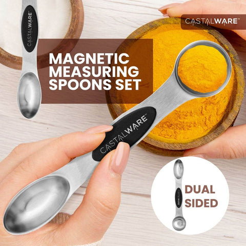 Magnetic Measuring Spoons Set - Alt View
