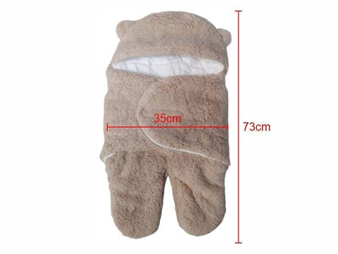 Baby Bear‑Ear Swaddle Blanket - Alt View