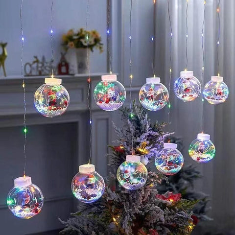 Santa Claus Style Multi Colour String Light (3m) - Alt View