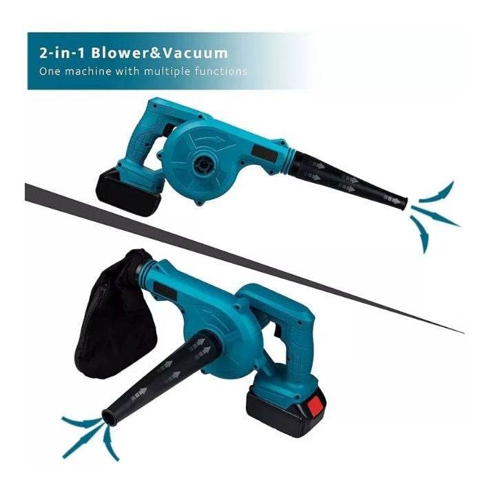 Handheld Cordless Electric Air Blower (2x48v batteries) - DMC Wholesale