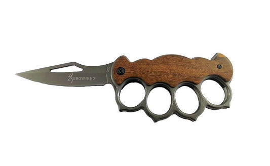 Folding Pocket Knife and Knuckle Duster - DMC Wholesale