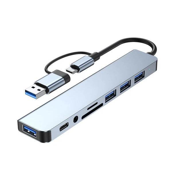 8 In 1 Connection Hub - DMC Wholesale