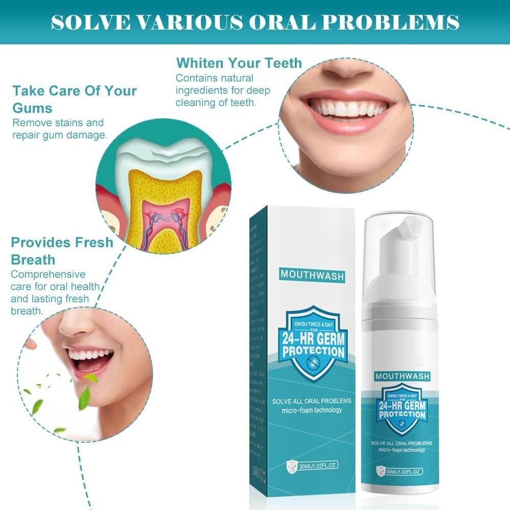Teeth Whitening Mouthwash Foam - DMC Wholesale