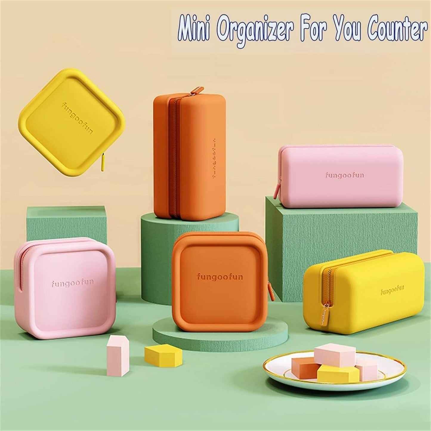 Make-Up Or Electronic Travel Case for Women (Square) - DMC Wholesale