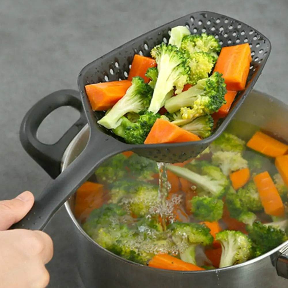 Scoop Shape Colander Strainer (34cm) - DMC Wholesale