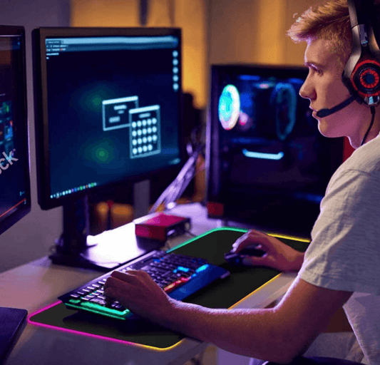 RGB Soft Light Gaming Mouse Pad (800mm x 300mm) - DMC Wholesale