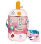 Funky Kids Water Bottle with Straw