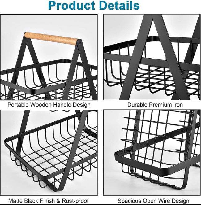 Fruit Stack Rack (3 Tier) - DMC Wholesale