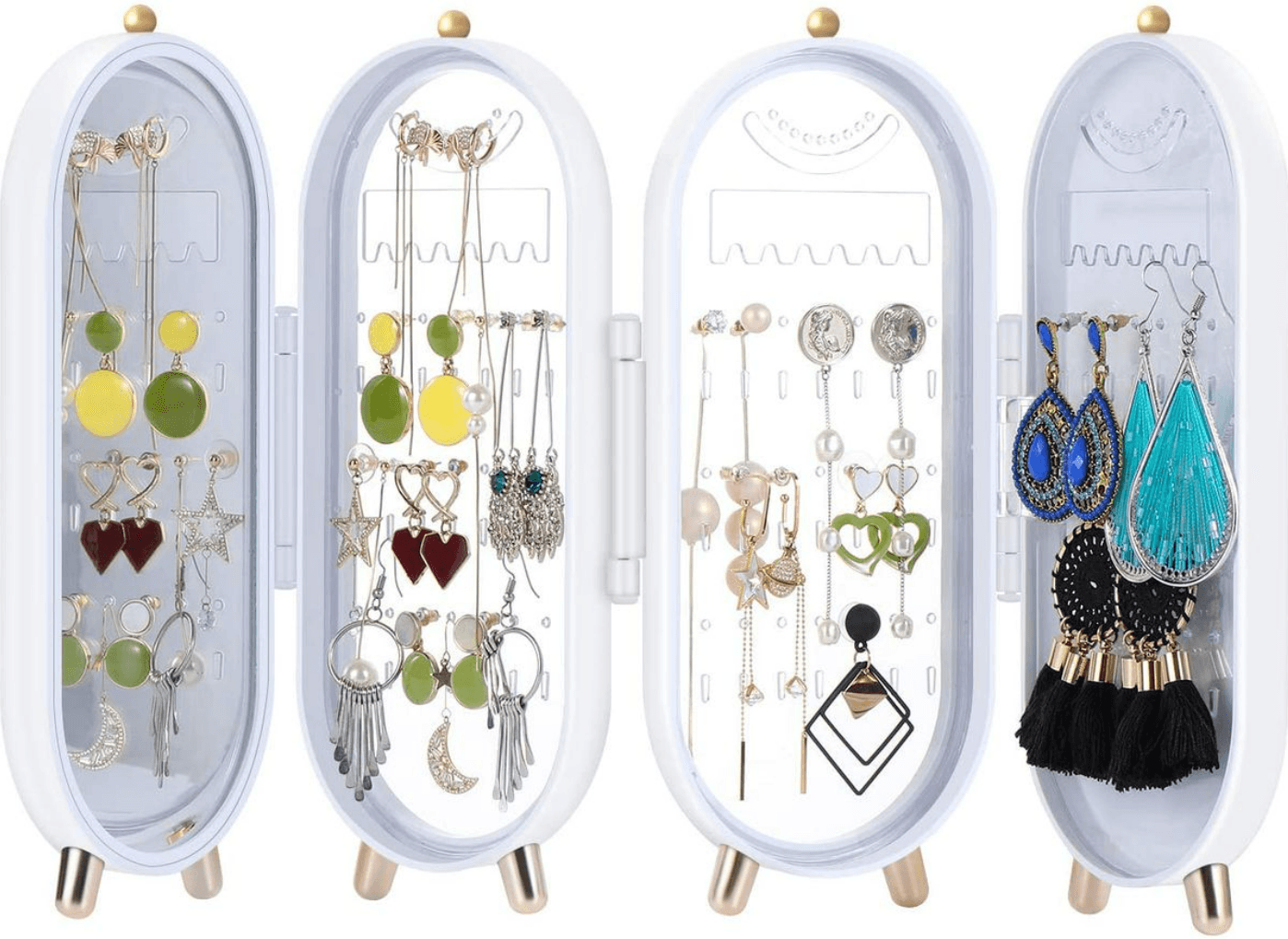 Luxurious Jewellery Storage Organiser (4 Door) - DMC Wholesale