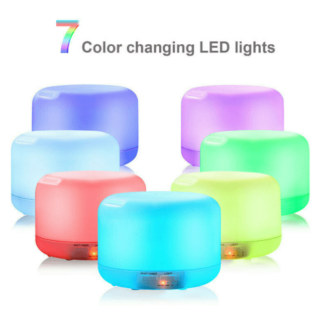 LED Aromatherapy Humidifier (300ml) - DMC Wholesale