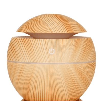 Mini Round LED Ultrasonic Aroma Humidifier (130ml) - DMC Wholesale