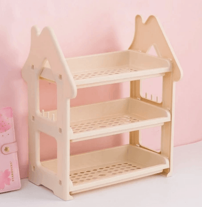 Home Storage Rack (3 Tier)(Yellow) - DMC Wholesale